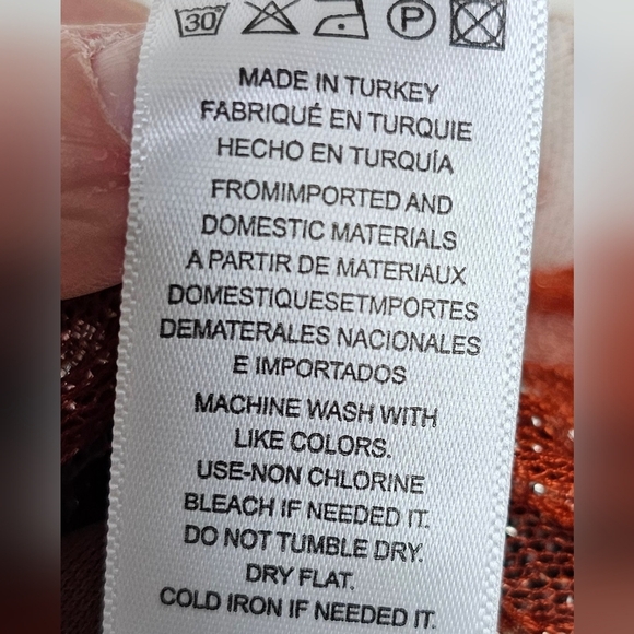 Anthropologie Eva Franco Brown Floral Jacquard Tulle Sleeveless Top SMALL - Picture 14 of 14